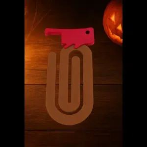 HALLOWEEN GIANT paperclip cleaver