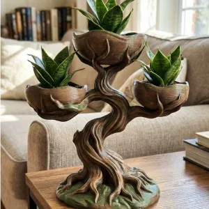 Enchanted Tree Planter | Multi-Tiered Bonsai Pot
