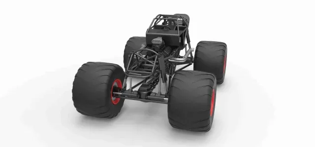 Monster truck base Version 2 Scale 1:25 — Фото 3 из 9