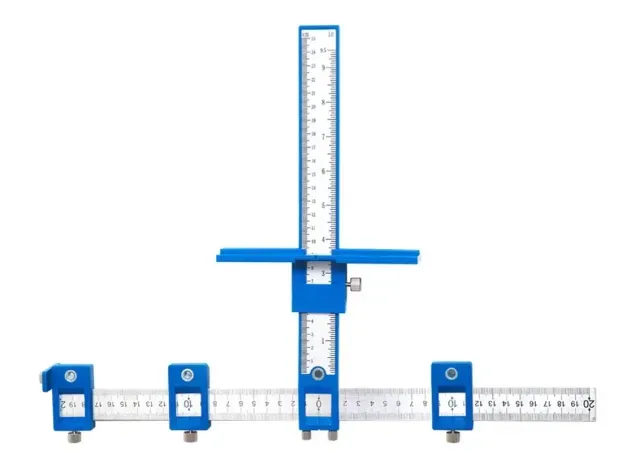 Jig/template for installing furniture handles