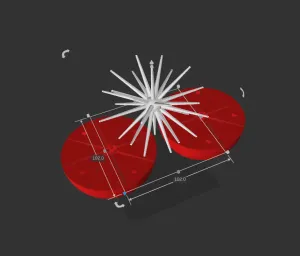 Urchin-style bait v5 (4"-8 G)