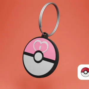 Love Ball | Pokemon Keychain Series