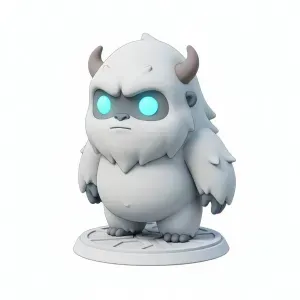 ❄️ Frosthorn Cub – Arctic Guardian Creature