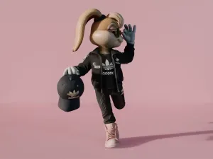 Lola Bunny "Drip" Statue - Premium Streetwear LE