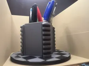 Quadrail Pen Holder for Creality