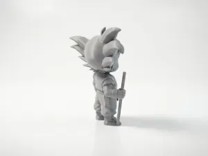 Son Goku Figurine Anime Collectible 3D Printable