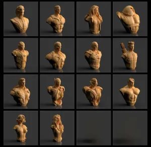 14 Marvel Hero Busts