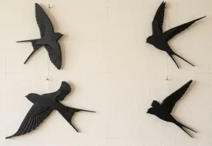 Flying Swallows
