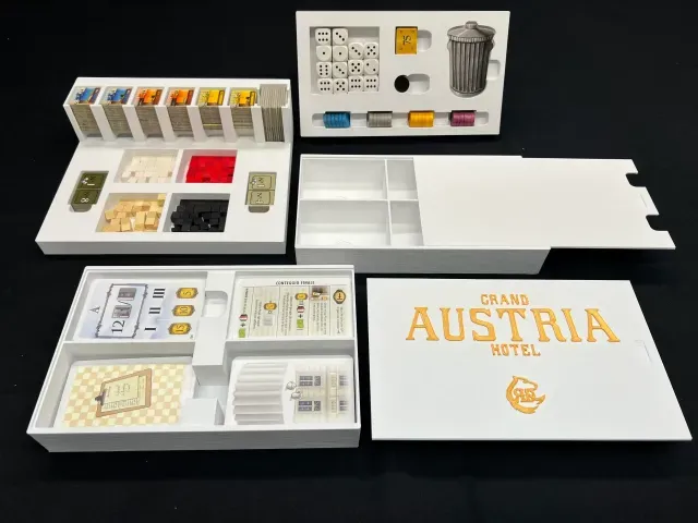 STL FILE for Grand Austria Hotel organizer, Premium insert — Фото 8 из 9