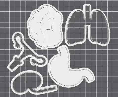 Body Parts Cookie Cutter — Image 6 of 9
