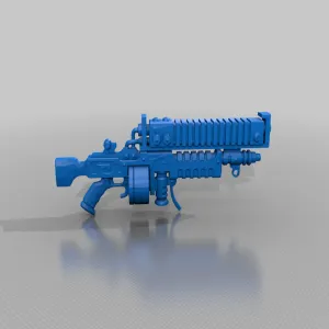 ark rifle - cosplay scale