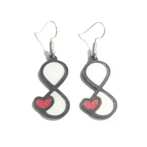 Dual Bond Earrings - Valentine's Day
