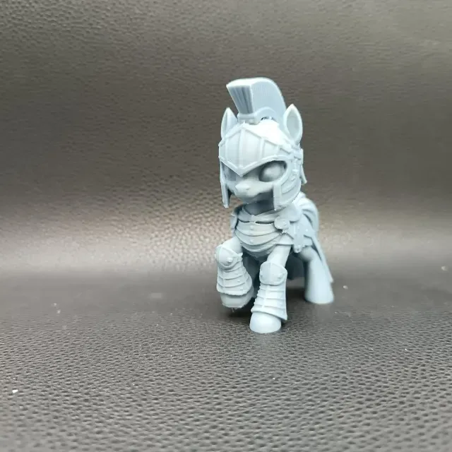 Roman Legionary Pony – Chibi Warrior - MLP Toy — Фото 3 из 5