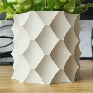 Anti Quilted Plant pot and Planter - Vase mode design