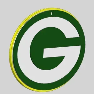 Green Bay Packers - Layered for Multi-Color Printing