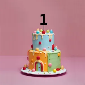 Happy Birthday Topper 1