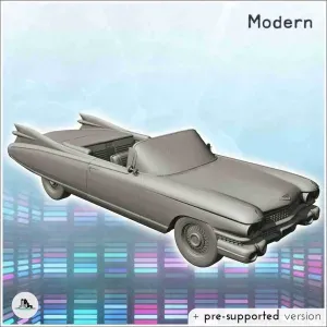 Cadillac Eldorado 6th generation car (2) - terrain scenery m