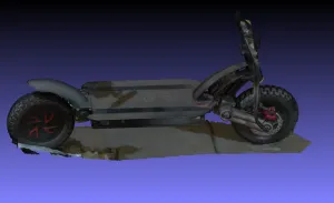 E-Scooter scanned with Cr-scan Ferret