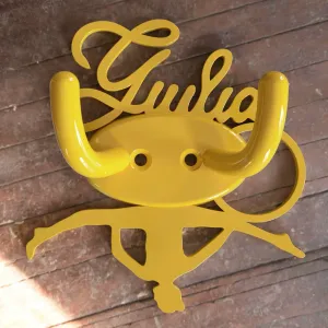 🎀 Rhythmic Gymnastics Wall Hook – Name with Giulia🩰