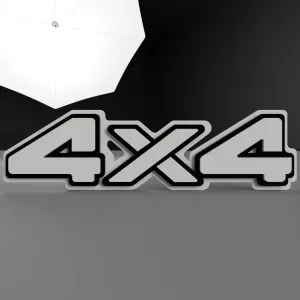 4x4 logo and keychain — For Off-Road Enthusiasts