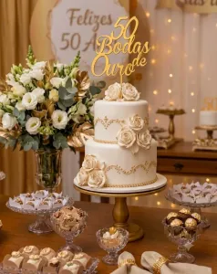 Golden wedding anniversary 50 Years