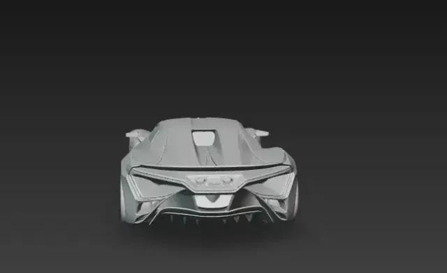 Futuristic Car — Image 6 of 8