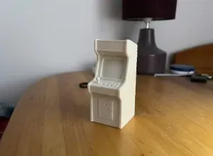 Retro Arcade Cabinet Machine Model