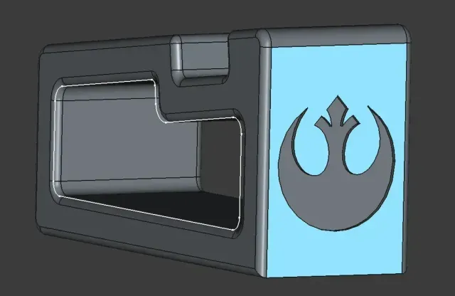 Compact laptop stand with Star Wars Rebel Alliance logo — Фото 2 из 6