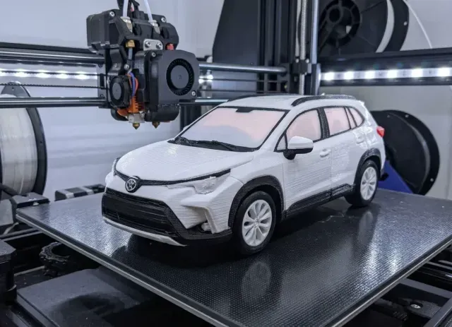 Free Model Toyota Corolla Cross Model Car