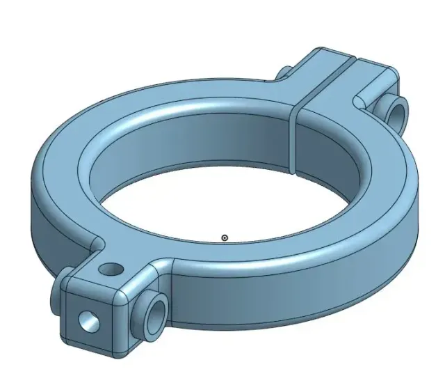 Indicator holder for 70mm spindle nose (used on grizzly 3617