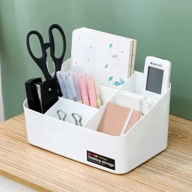 Desk Organizer Stationery, Pen Holder, Storage Container
