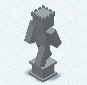 Minecraft chess king