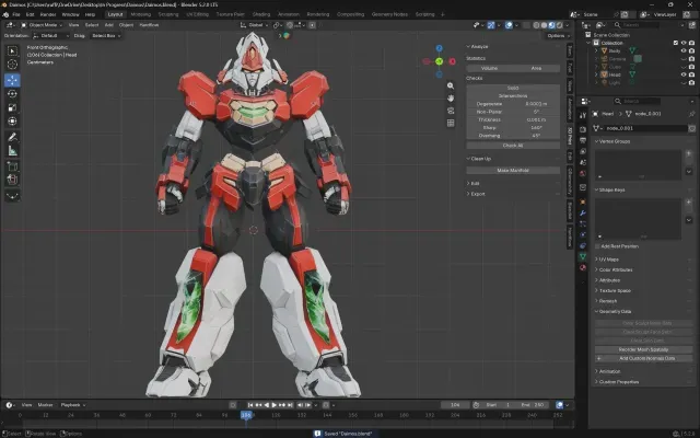 GENERAL Daimos – Modernized Mecha / Sci-Fi Action Statue 3D — Фото 3 из 5