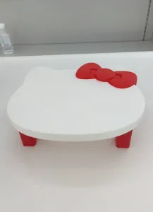 《集合啦!动物森友会》hellokitty主题 桌子 微缩模型 拆件分色