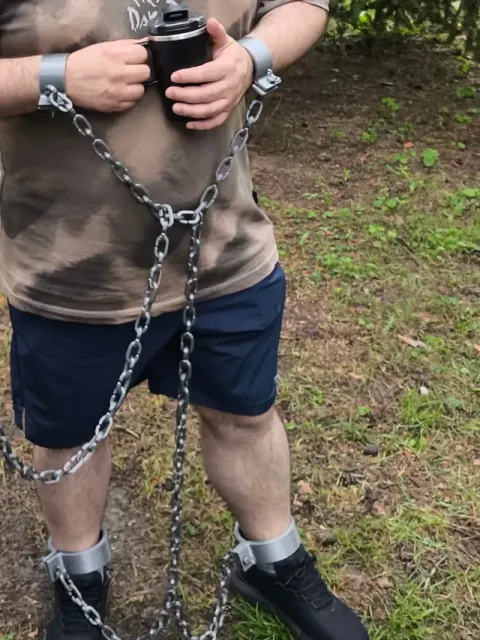 Modular Chain & Shackle Set (Hands, Legs, Neck) — Image 2 of 9