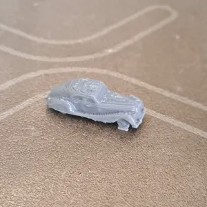 streamlined car model