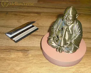 Laughing Buddha Herb Grinder - 2-Part Magnetic - MellowVerse