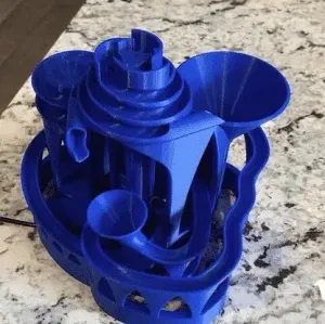 Cyclone marble run