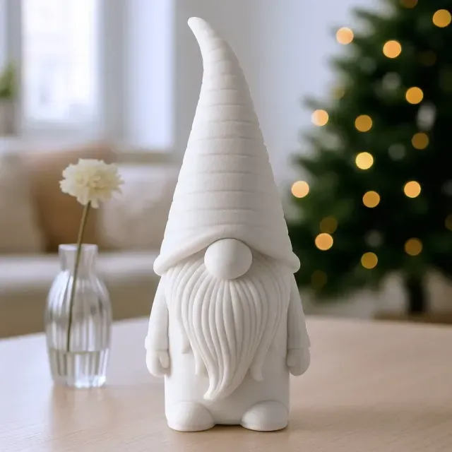 Christmas Gnome Figurine | Scandinavian Holiday Decoration