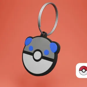 Heavy Ball | Pokemon Keychain Series