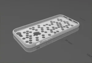 iPhone 8 case with hexagons