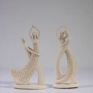 "Dance and Embrace" Sculptures - Minimalist Collection