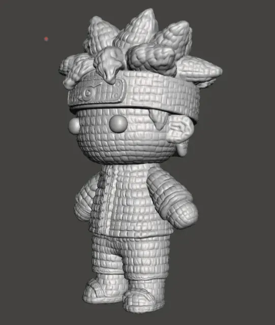 Naruto Crochet Style STL – Anime Ninja Amigurumi Inspired Fi — Image 5 of 7