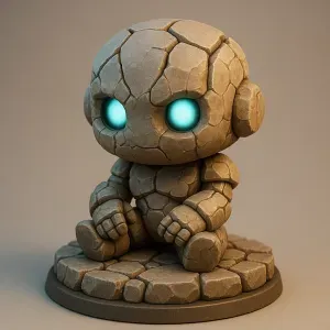 Seated Golem