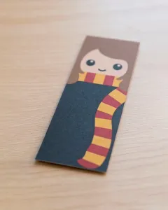 Hermione Granger Kawaii Bookmark