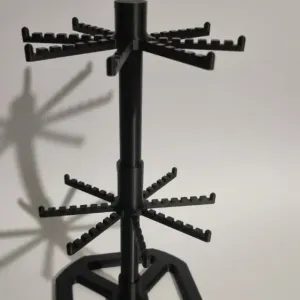 rotating keychain stand