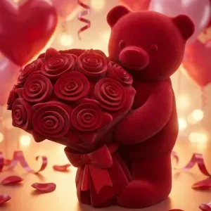 Valentine's Day bear