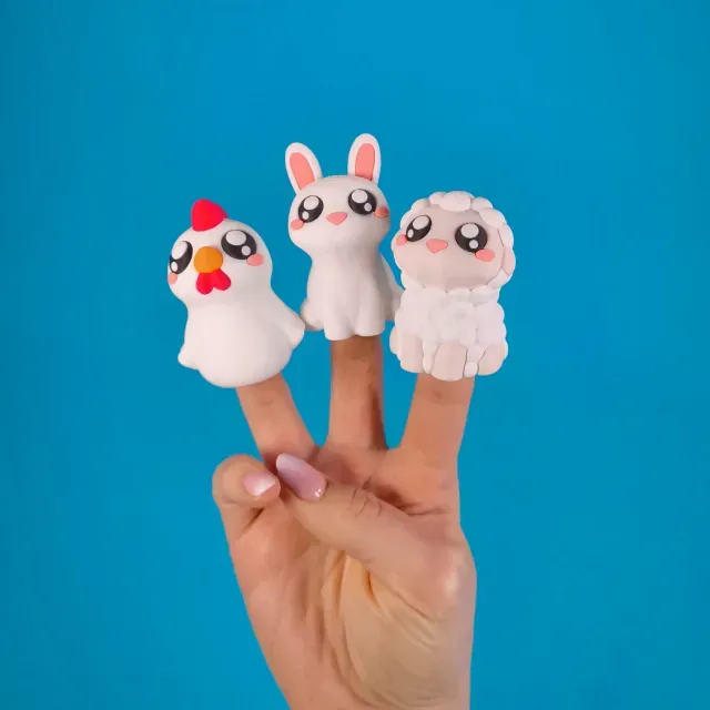 Easter Pop-Out Finger Toy Set (Eggs included) — Image 3 of 9