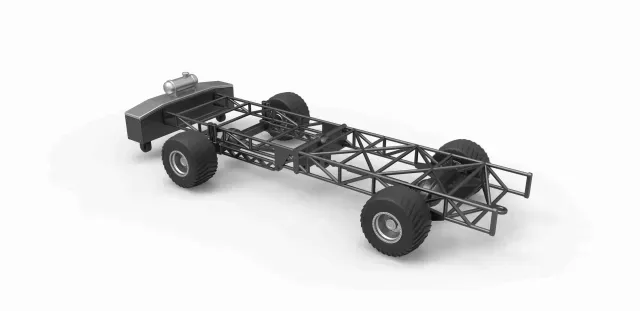 Chassis of 4wd pulling truck Scale 1:25 — Image 8 of 9