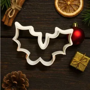 Christmas Holly Cookie Cutter